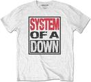 System of a Down Triple Stack Box White L Marškinėliai