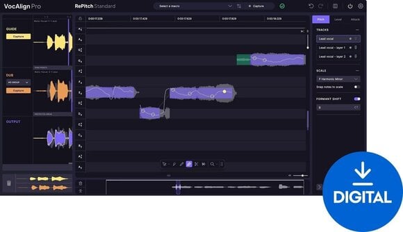 Studiový softwarový Plug-In efekt Synchro Arts RePitch 2 Standard + VocAlign Pro Bundle (Digitální produkt) - 1