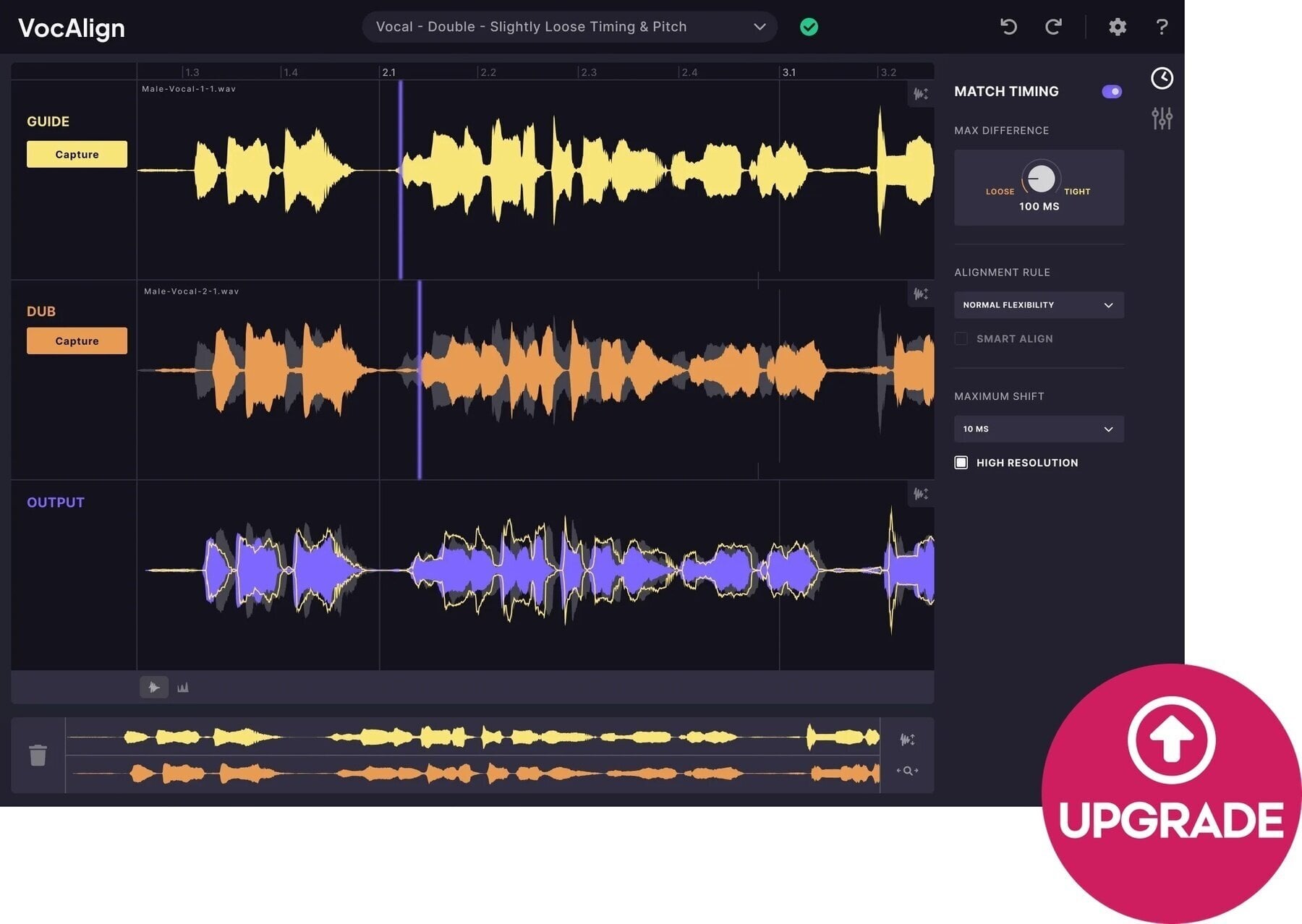 Update / Upgrade / Expansion Synchro Arts VocAlign Standard Upgrade (Producto digital)