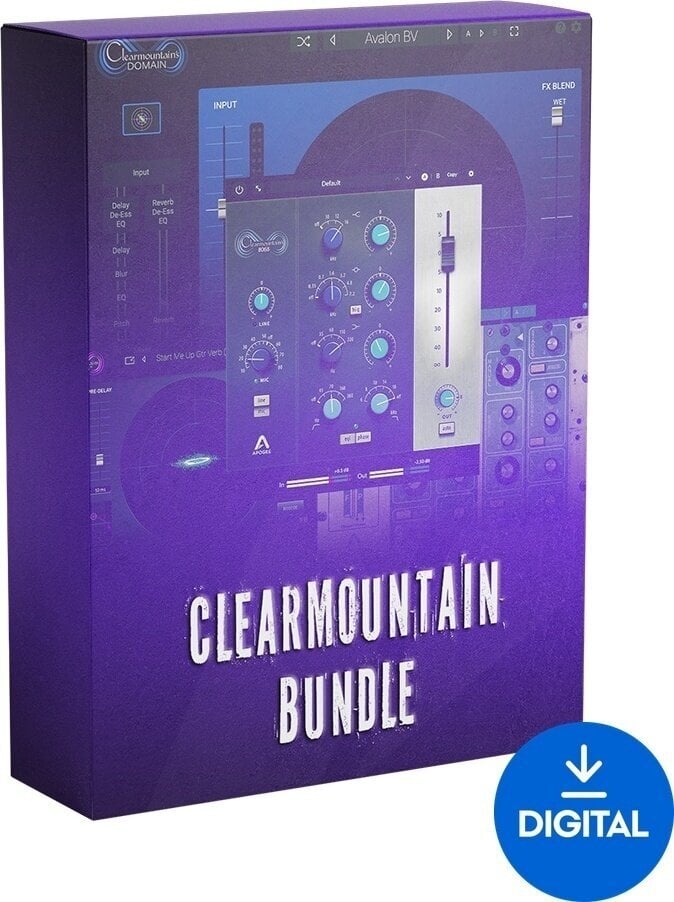 Studiový softwarový Plug-In efekt Apogee Clearmountain's Bundle (Digitální produkt)