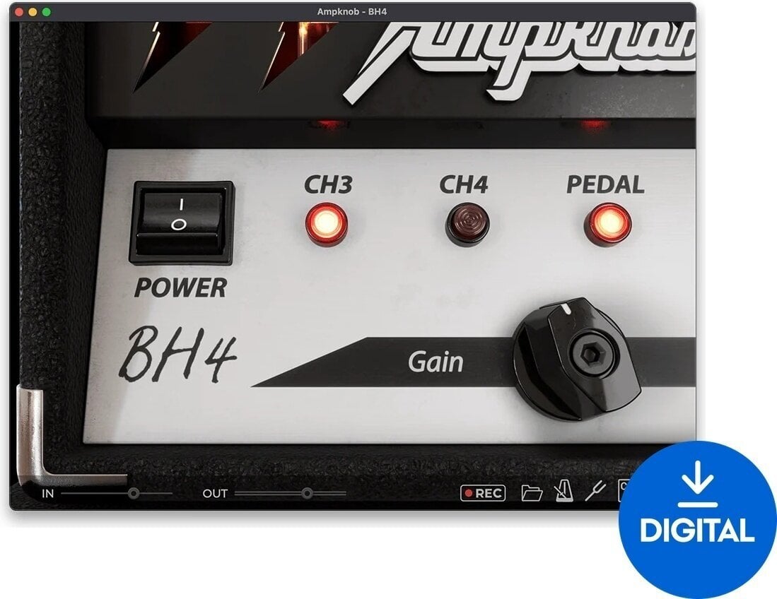 Software Plug-In FX Processor Bogren Digital Ampknob BH4 (Digital product)