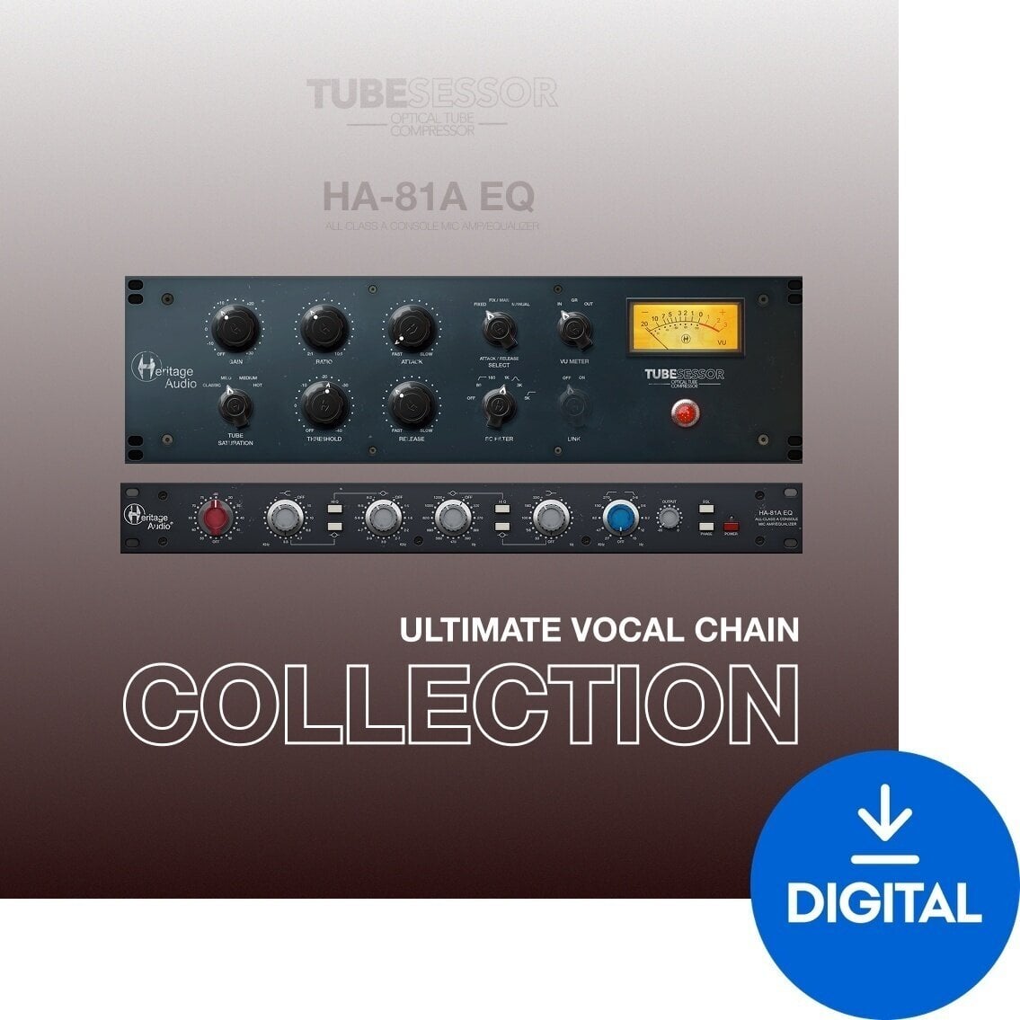 Software Plug-In FX Processor Heritage Audio ULTIMATE VOCAL CHAIN COLLECTION (Digital product)