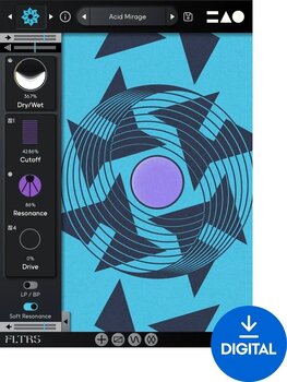 Студійне програмне забезпечення Plug-In ефект Mntra Instruments FLTRS (Цифровий товар) - 1