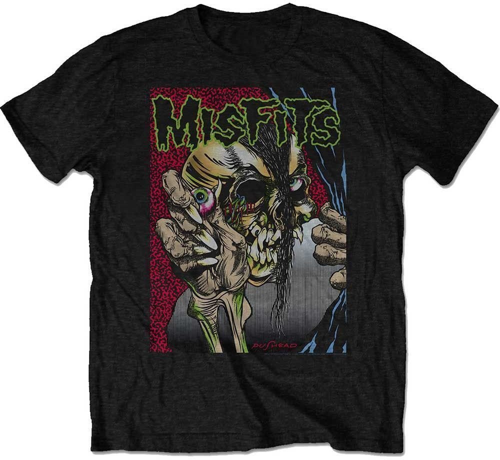 T-Shirt Misfits T-Shirt Pushead Black XL