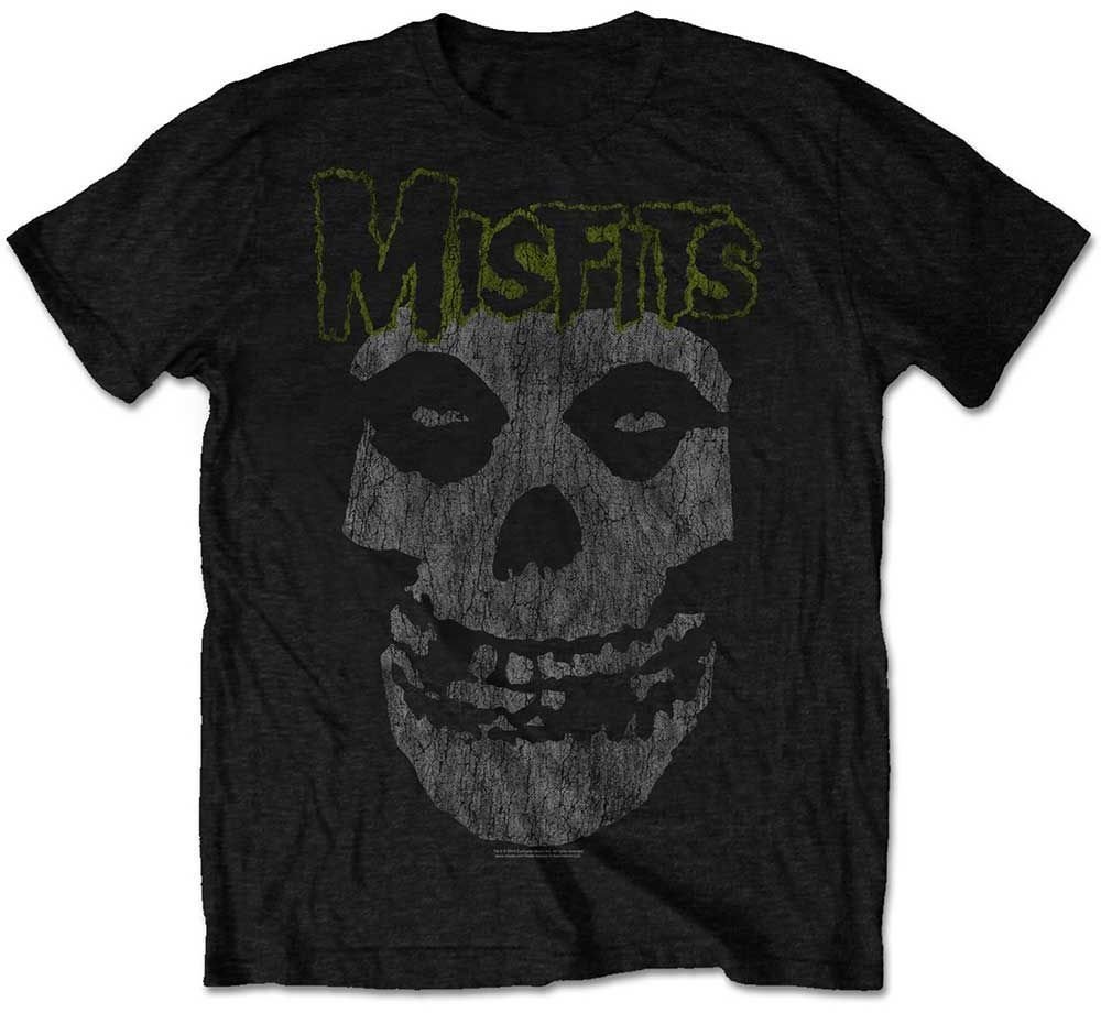 T-Shirt Misfits T-Shirt Unisex Classic Vintage Black L