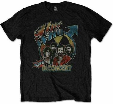 Skjorte The Who Skjorte Live in Concert Unisex Black M - 1