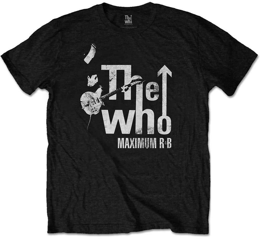 Tričko The Who Tričko Maximum R & B Čierna L