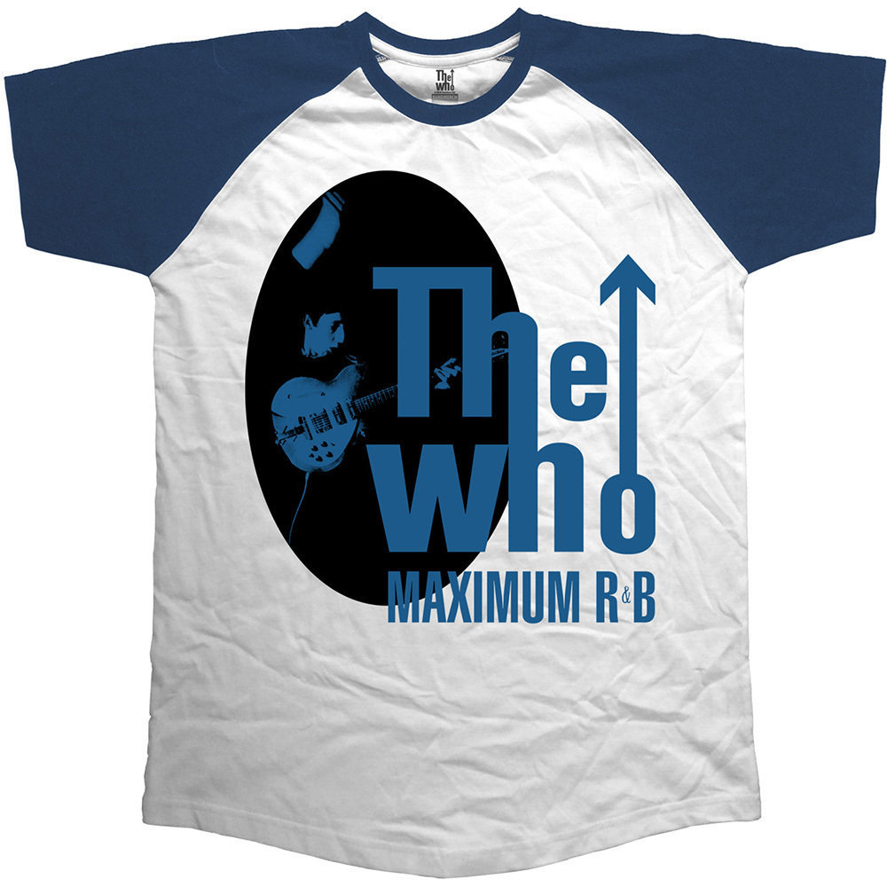Maglietta The Who Maglietta Maximum R & B Navy Blue/White XL