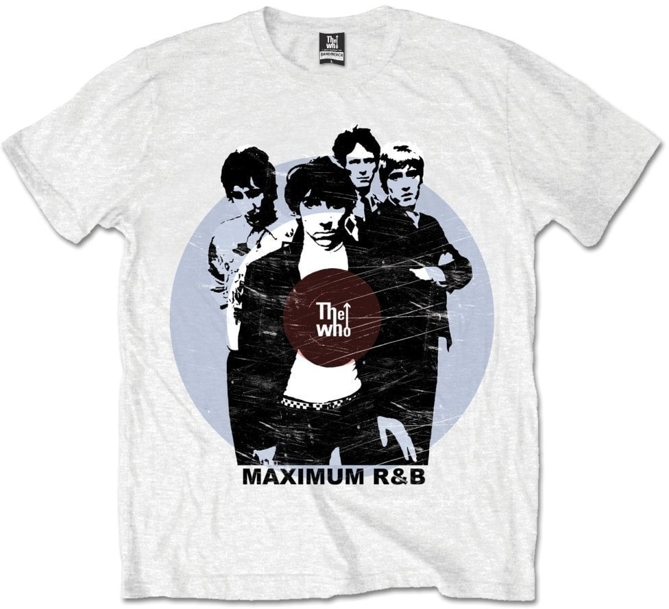 T-Shirt The Who T-Shirt Maximum R&B Unisex White L