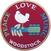 Кръпка Woodstock Peace Love Music Кръпка