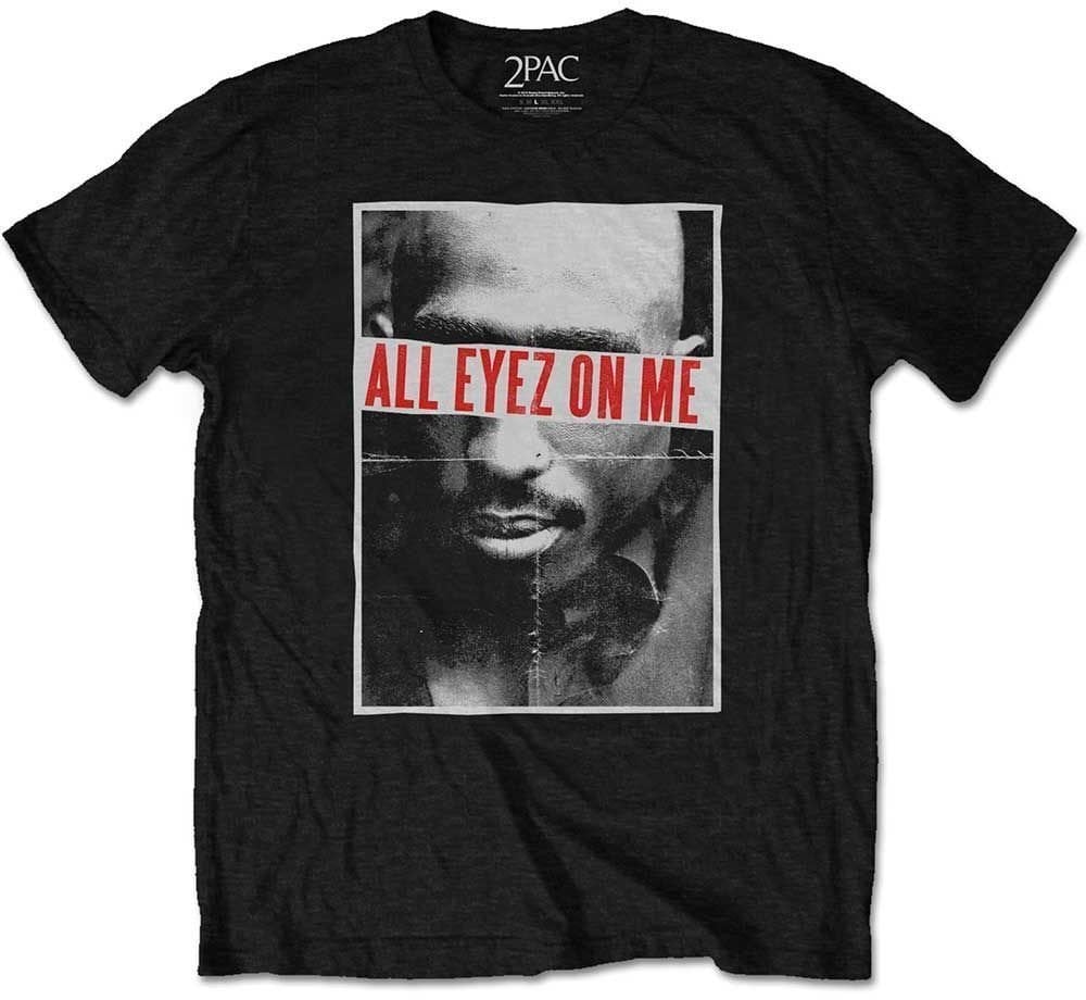 T-Shirt 2Pac T-Shirt All Eyez Black 2XL
