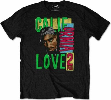 Skjorte 2Pac Skjorte California Love Black L - 1