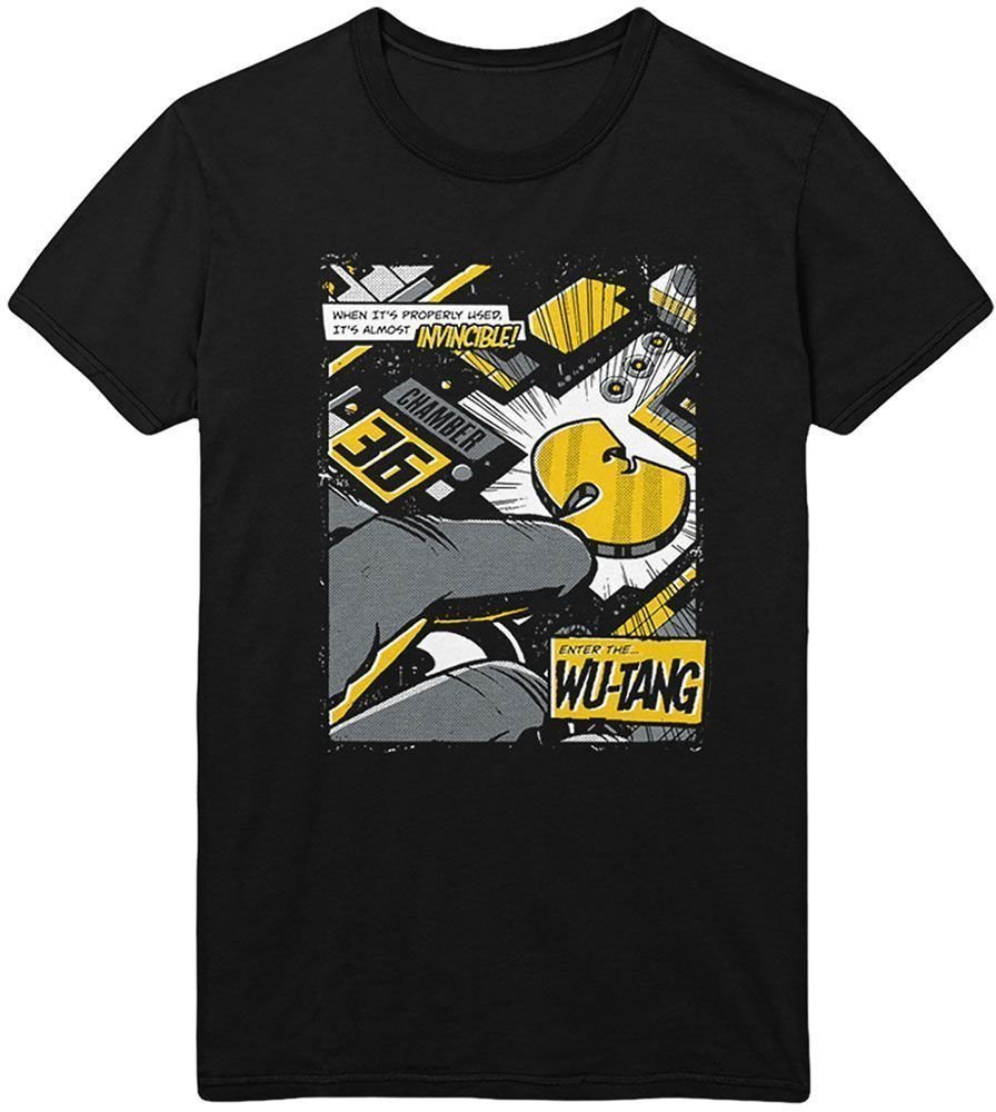 Shirt Wu-Tang Clan Shirt Invincible Black L