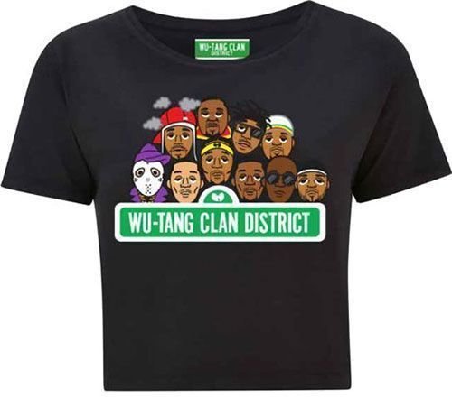 T-Shirt Wu-Tang Clan T-Shirt Sesame Street Female Black L