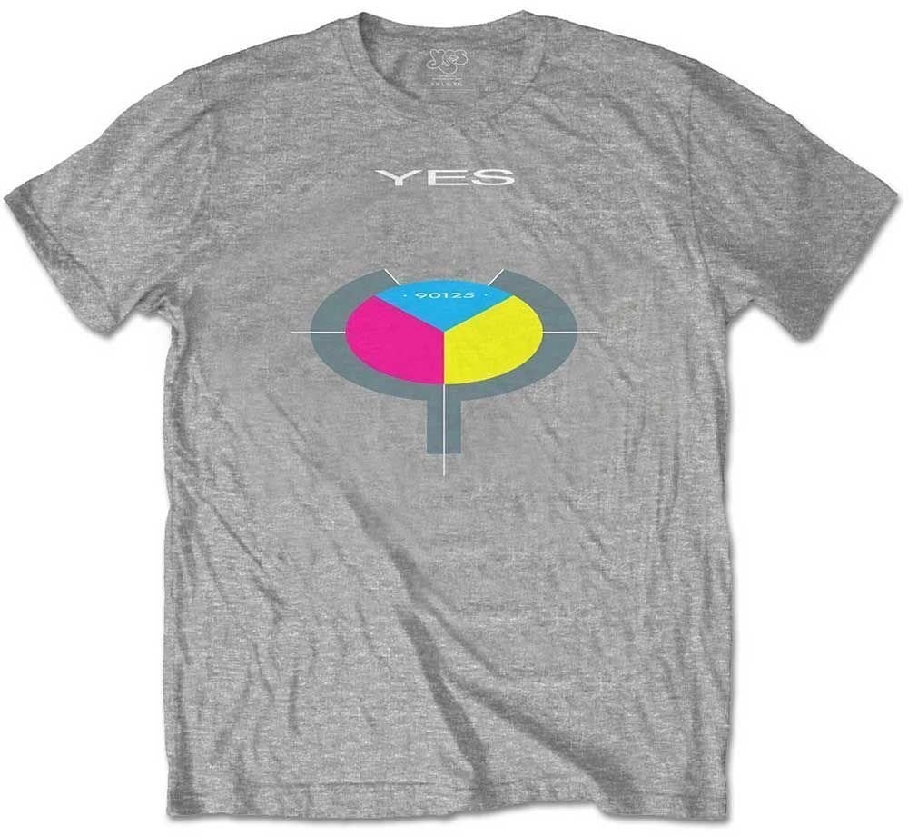 T-Shirt Yes T-Shirt 90125 Unisex Grey L