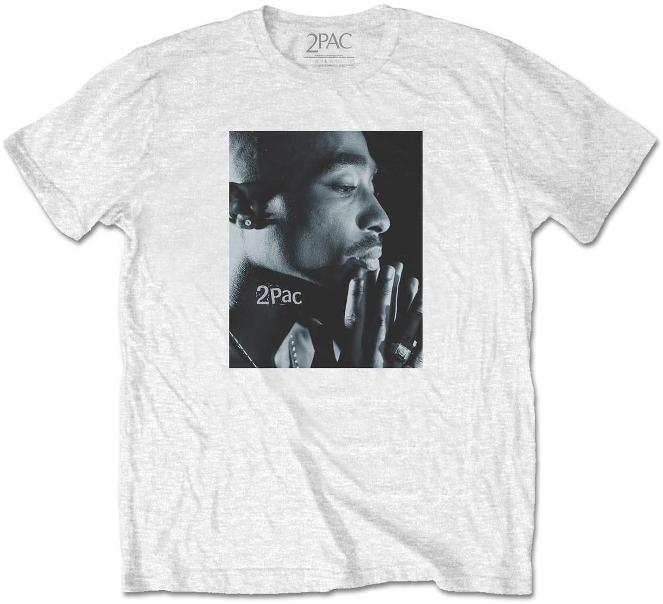 T-Shirt 2Pac T-Shirt Changes Side Photo White S