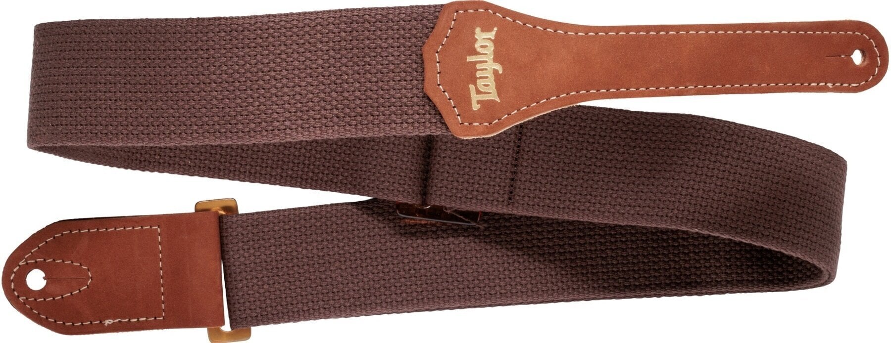 Gitarrband i textil Taylor GS Mini Strap Chocolate Gitarrband i textil