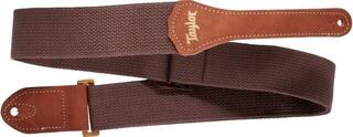 Textile guitar strap Taylor GS Mini Strap Chocolate Textile guitar strap