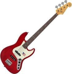 4-keelne basskitarr SX SBF1 Transparent Red 4-keelne basskitarr