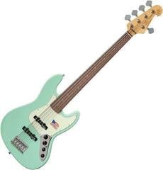 5-strengs bassgitar SX SBF15 Surf Green 5-strengs bassgitar