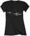 Риза ZZ Top Риза Hot Rod Keychain Жените Black S
