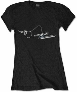 T-Shirt ZZ Top T-Shirt Hot Rod Keychain Damen Black 2XL - 1