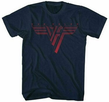 T-Shirt Van Halen T-Shirt Unisex Classic Red Logo Red L - 1