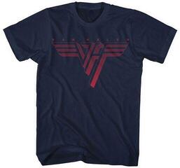 T-Shirt Van Halen Classic Red Logo Unisex Short Sleeve T-Shirt/Navy Blue/Short