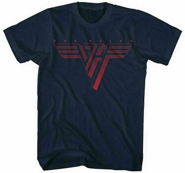 Camiseta de manga corta Van Halen Camiseta de manga corta Classic Red Logo Rojo S - 1