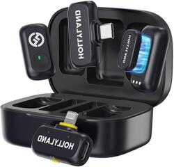 Draadloze set Hollyland Lark A1 Combo with USB-C RX + Lightning RX + Charging Case Draadloze set