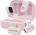 Juhtmeta lavalier-mikrofoni komplekt Hollyland Lark A1 Combo Cloud Pink with USB-C+ Lightning Juhtmeta lavalier-mikrofoni komplekt