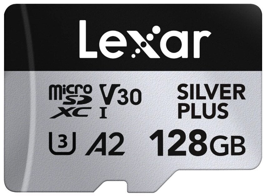 Mälukaart Lexar MicroSDXC Silver Plus 1066x Micro SDXC 128 GB Mälukaart