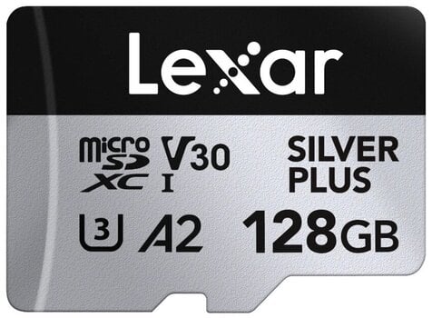 Mälukaart Lexar MicroSDXC Silver Plus 1066x Micro SDXC 128 GB Mälukaart - 1