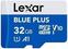 Карта памет Lexar MicroSDHC Blue Plus UHS-I with SD adapter Micro SDHC 32 GB Карта памет