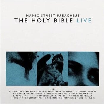 Disc de vinil Manic Street Preachers - The Holy Bible Live (Deluxe Edition) (Director's Cut) (Blue Marble Coloured) (2 LP + 2 CD + Blu-ray) - 1