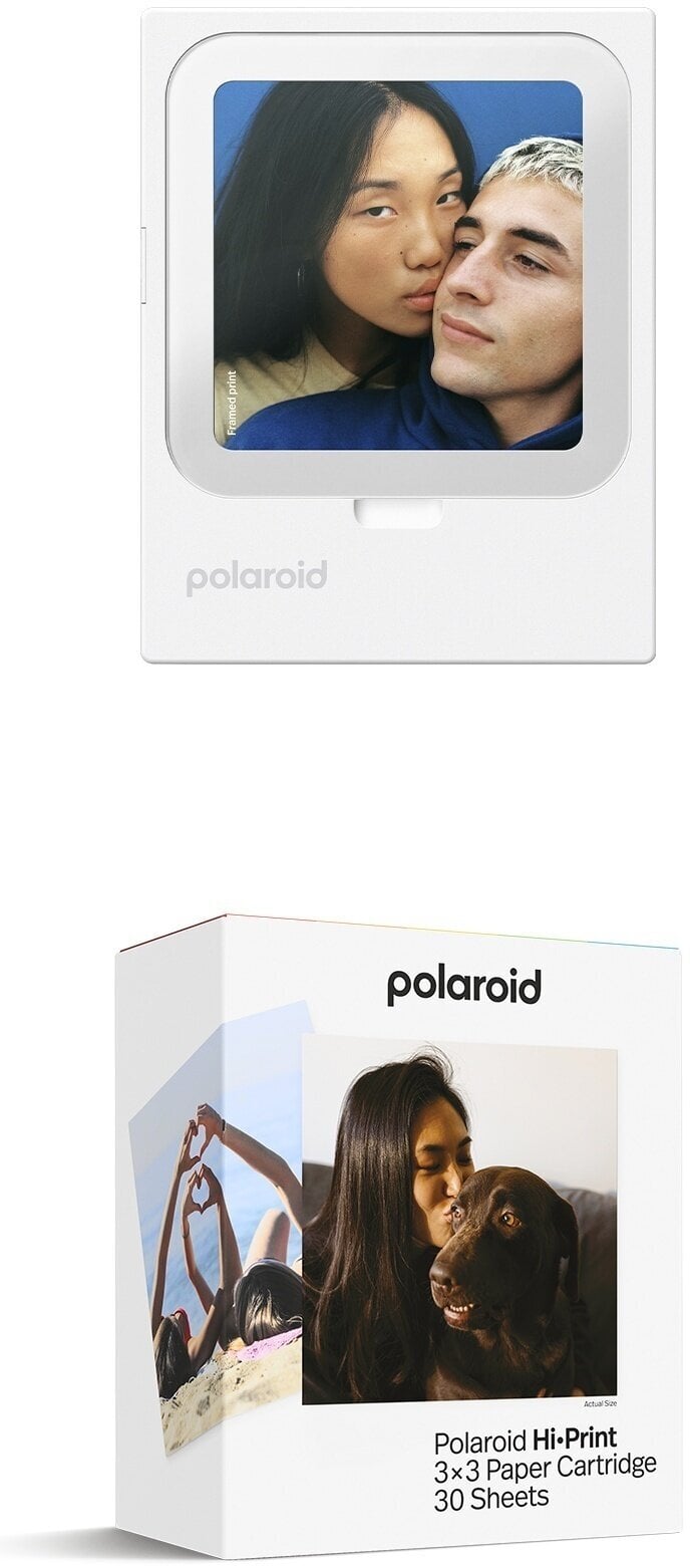 Pocket Printer
 Polaroid Hi-Print 3x3 + 60 Sheets Pocket Printer