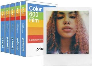 Photo Paper
 Polaroid Color Film for 600 5-pack 40 photos Photopaper