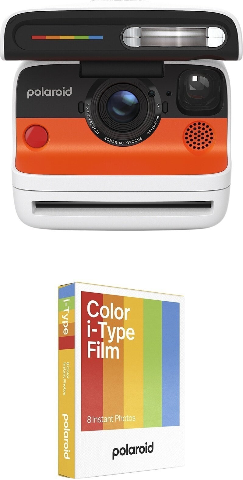 Kiirpildikaamera Polaroid Flip + Color Film Bundle (8 photos) White Kiirpildikaamera