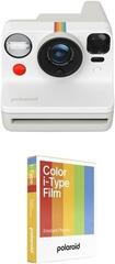 Instant Camera
 Polaroid Now Gen 3 with Color Film (8 photos) Pebble White Instant Camera