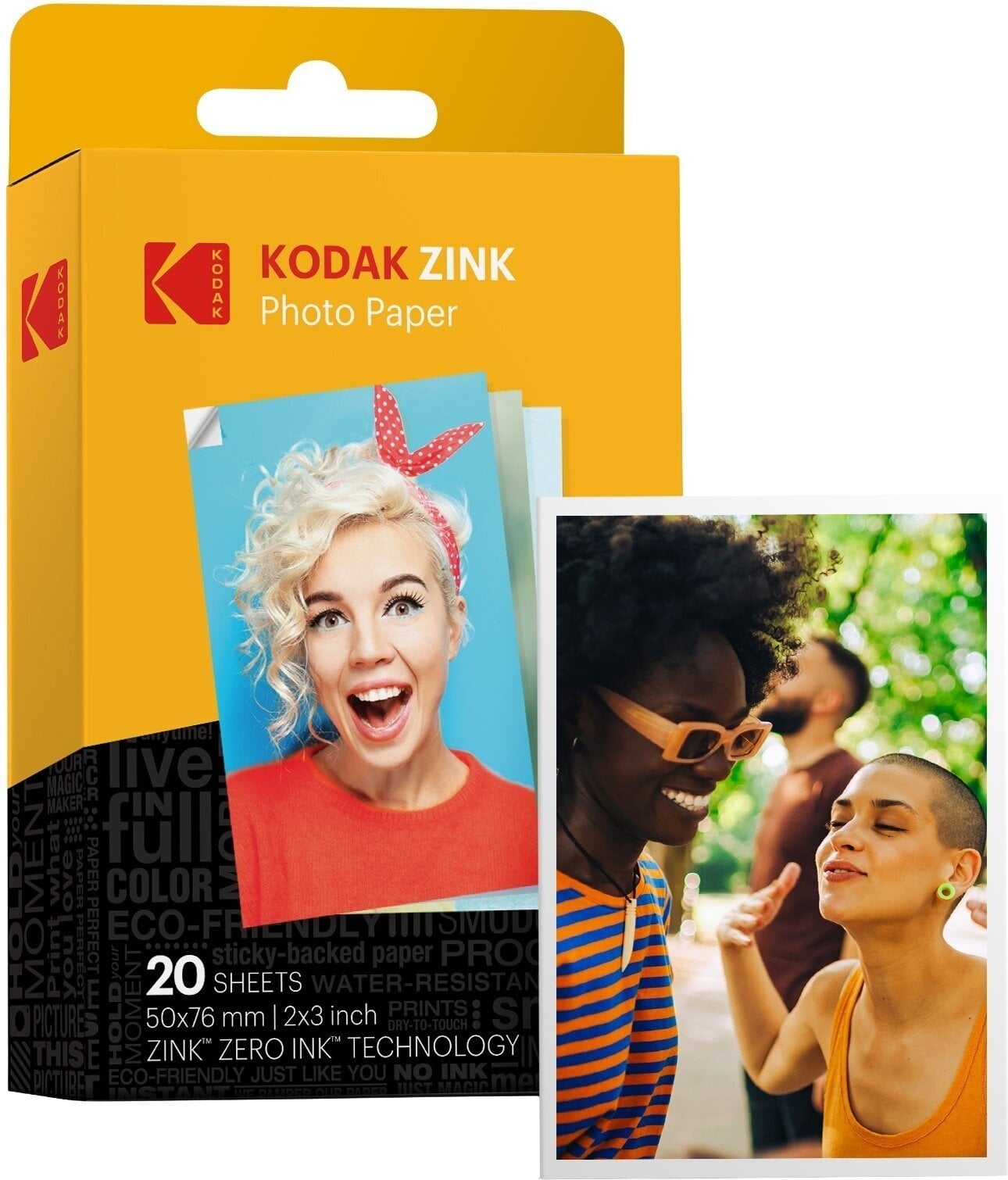 Photo Paper
 KODAK Zink 2x3 20-pack 20 pcs Photopaper