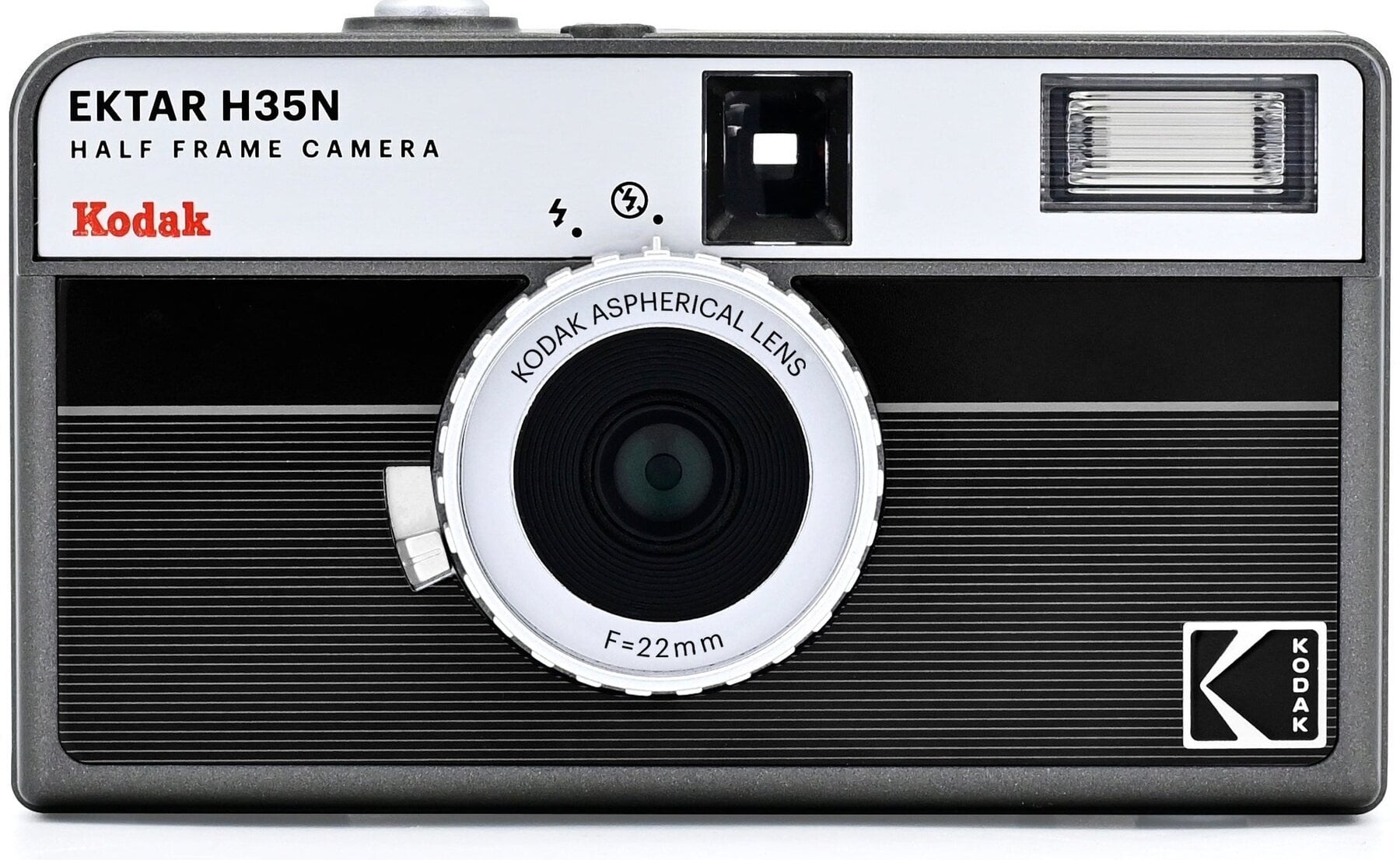 Klassikaline kaamera KODAK EKTAR H35N Striped Black Klassikaline kaamera