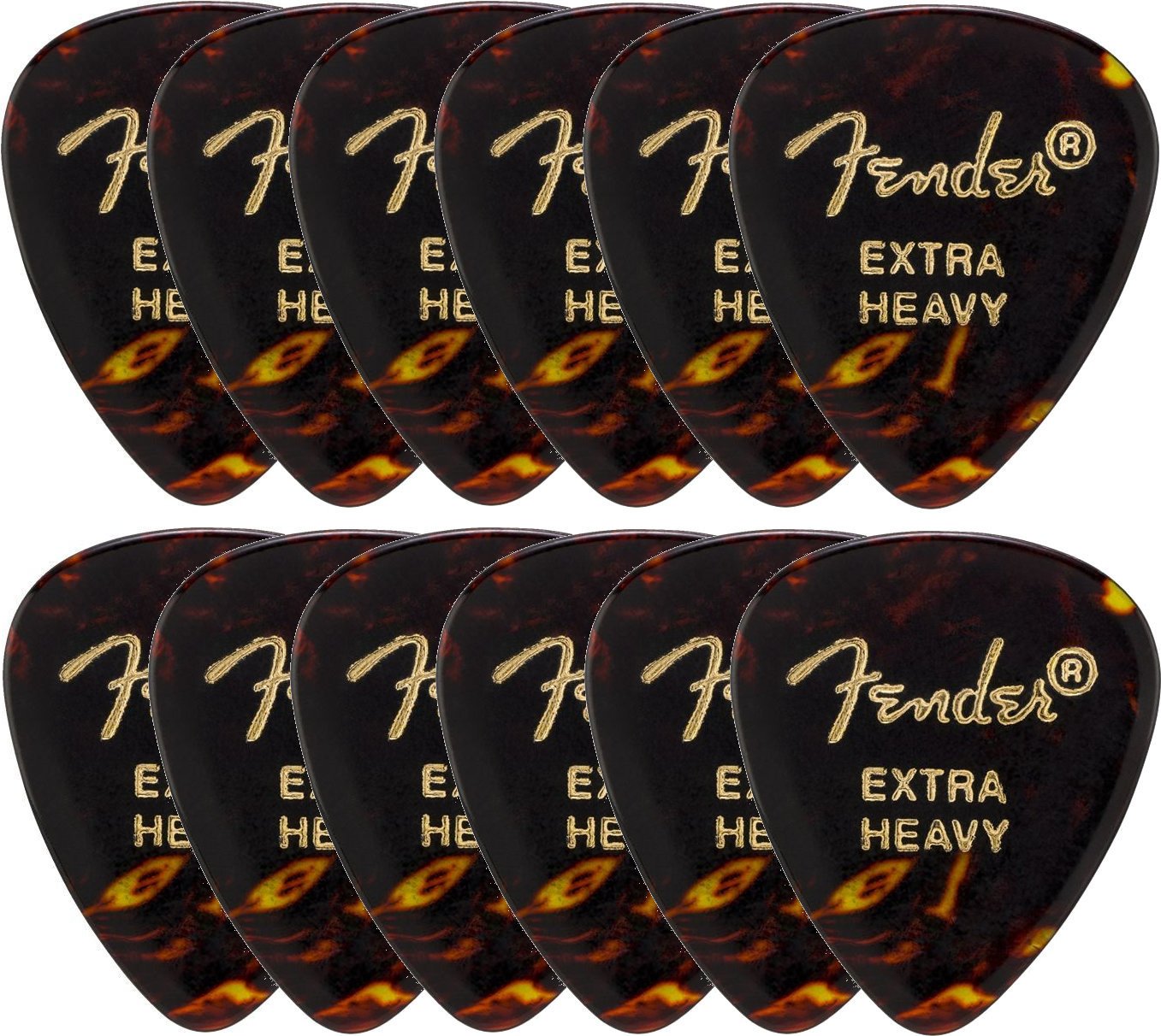 Pick Fender 451 Shape Classic Celluloid EH 12 Pick