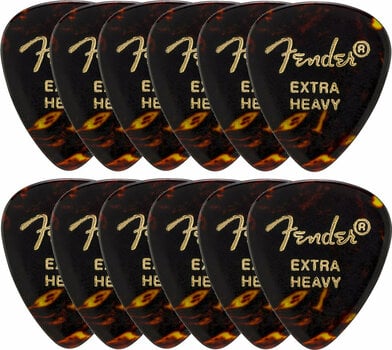 Kostka, piorko Fender 451 Shape Classic Celluloid EH 12 Kostka, piorko - 1