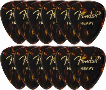 Plektra Fender 451 Shape Classic Celluloids 12 Plektra - 1