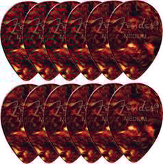 Pană Fender 358 Shape Classic Celluloid Picks M 12 Pană
