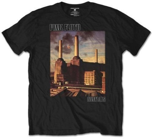 T-Shirt Pink Floyd T-Shirt Animals Album Unisex Schwarz 2XL