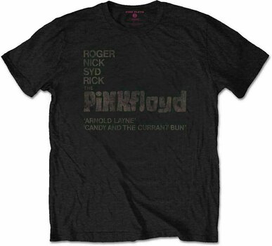 Shirt Pink Floyd Shirt Arnold Layne Demo Unisex Black L - 1