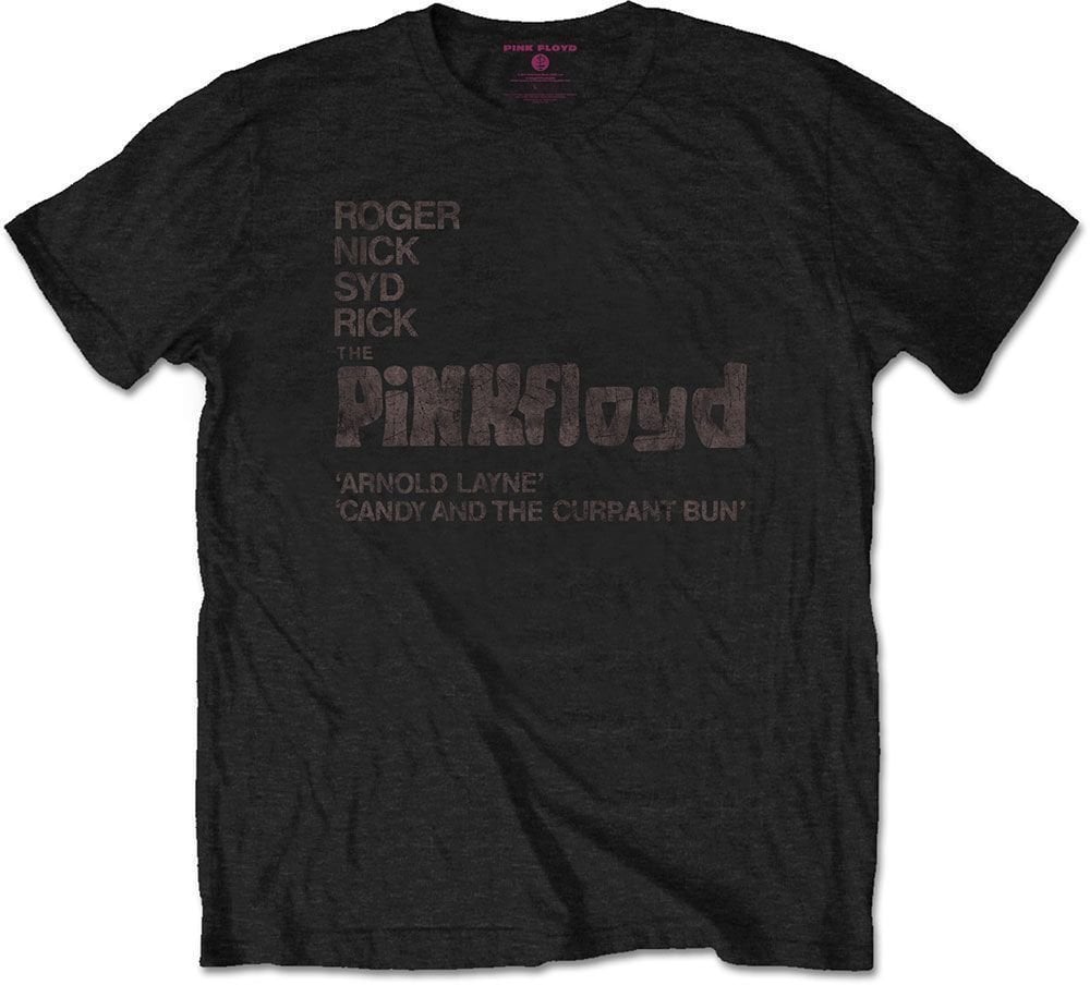 Shirt Pink Floyd Shirt Arnold Layne Demo Unisex Black M