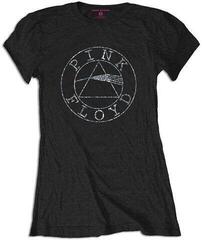 Maglietta Pink Floyd Circle Logo Womens Black