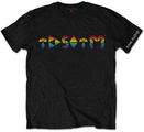 Pink Floyd Dark Side Prism Initials Black XL T-särk